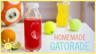 EAT  Homemade Gatorade [upl. by Pearline816]