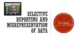 Selective Reporting and Misrepresentation of Data [upl. by Onaicul152]