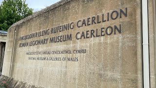 Caerleon Roman Fortress amp Baths  Including Caerleon Wood Sculptures [upl. by Ecirtnahs693]