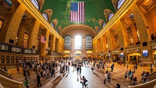 Walking Tour of Grand Central Terminal — New York City 【4K】🇺🇸 [upl. by Hgielrebmik631]