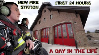 First 24 Hours in a New Fire Station  A Day in the Life [upl. by Aletse]