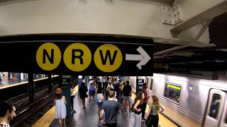 ⁴ᴷ The Busiest NYC Subway Station Times Square–42nd StreetPort Authority Bus Terminal [upl. by Bashemeth262]