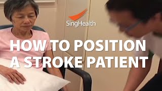 How To Position A Stroke Patient [upl. by Pope]