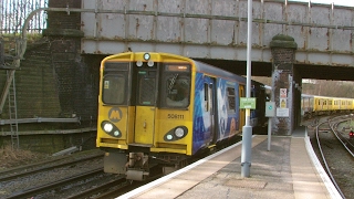 Half an Hour at 216  Birkenhead North Station 1022017  Class 507 508 terminus [upl. by Akiam]