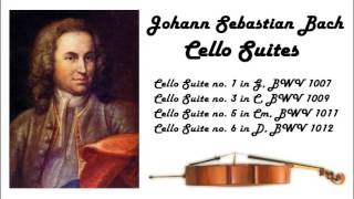 Johann Sebastian Bach  Cello suites in 432 Hz great for reading or studying [upl. by Zuliram]