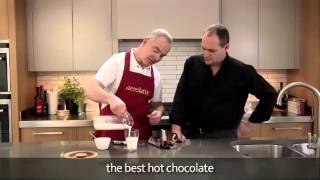 How to make a hot chocolate using an aerolatte milk frother [upl. by Solon837]