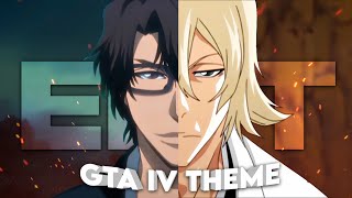 Aizen x Urahara  GTA IV Theme Edit [upl. by Dikmen]